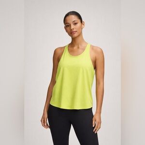 🍋🍋Lululemon light. Wright  Neon Yellow Racerback Tank Top. Size 8
